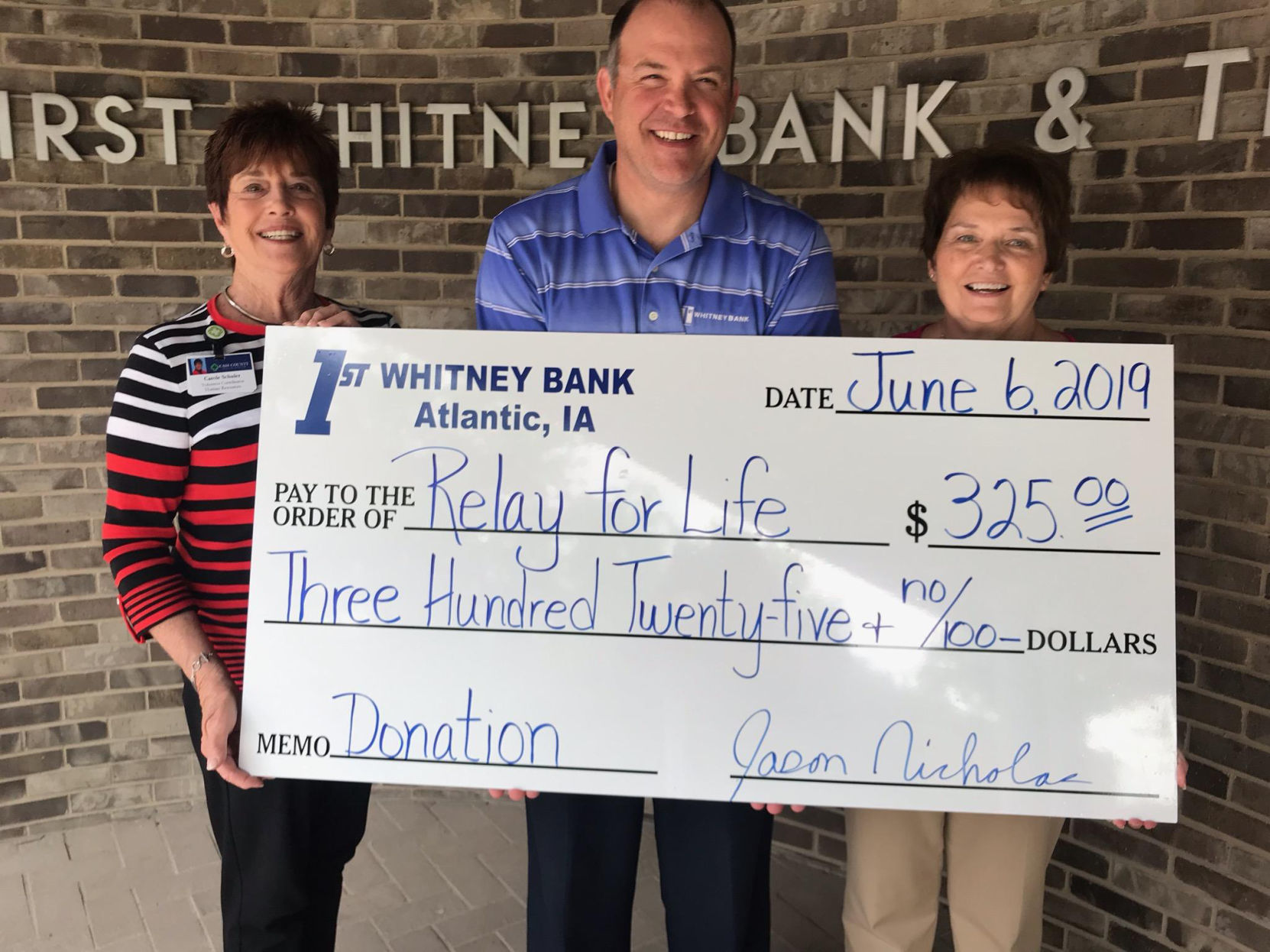 Relay for Life Donation